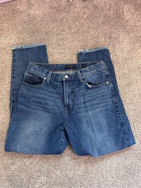 Lucky Brand High Rise Mom Jean Drew